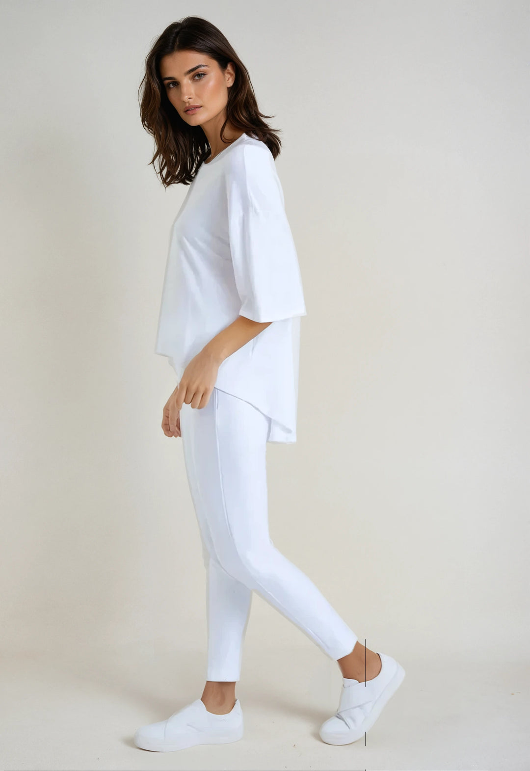 Como Crew T-Shirt-T-SHIRTS-BUKI-White-S-Buki