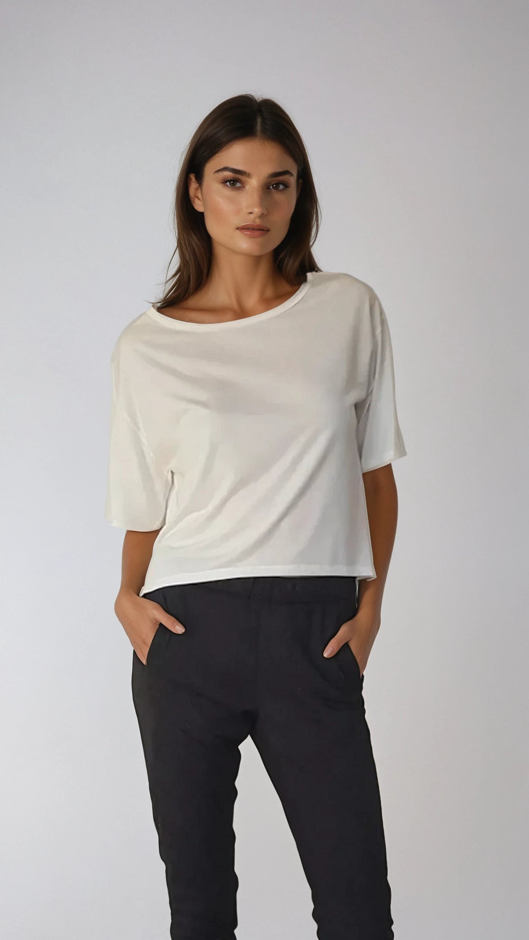 Como Crew T-Shirt-T-SHIRTS-BUKI-White-S-Buki