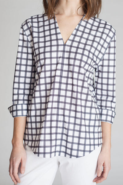 Double Vee Shirt-SHIRTS & BLOUSES-BUKI-XS-Buki