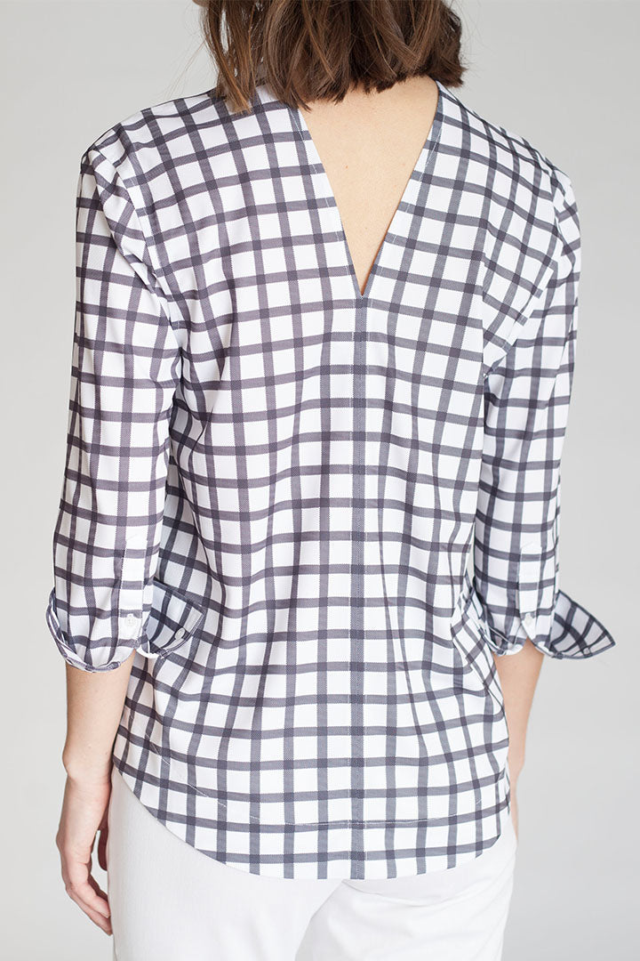 Double Vee Shirt-SHIRTS & BLOUSES-BUKI-XS-Buki
