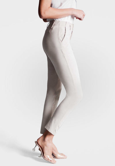 Easy Street Stretch Chino Pant in Pebble, side-Buki