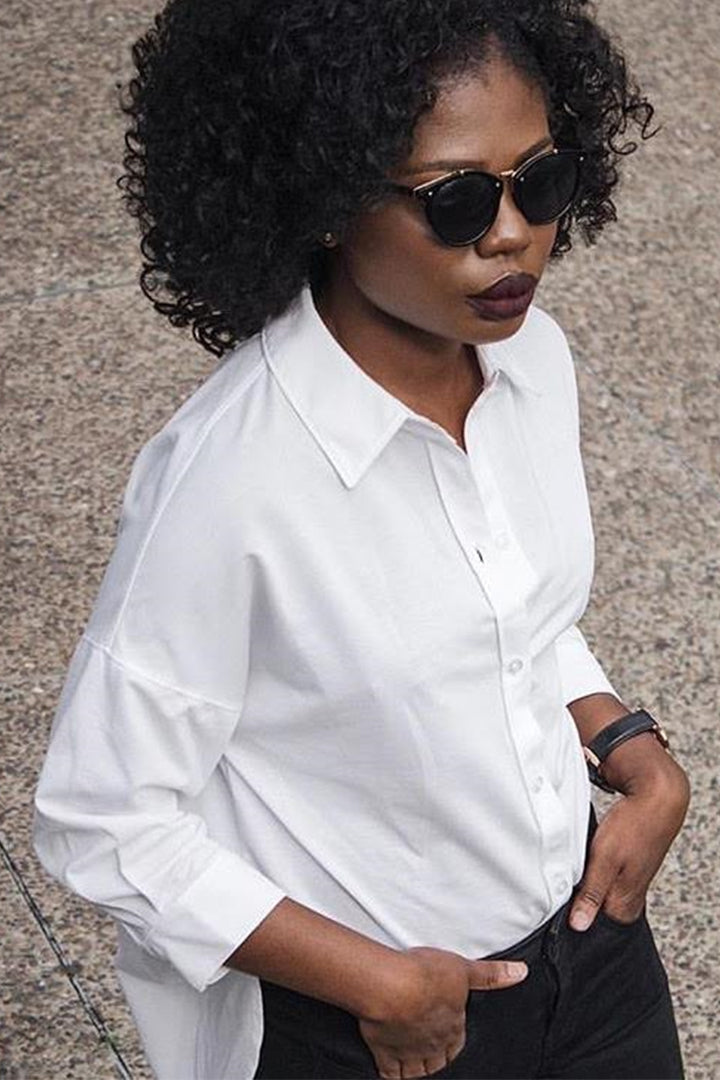 Ex-Boyfriend Shirt-SHIRTS & BLOUSES-BUKI-White-S/M-Buki