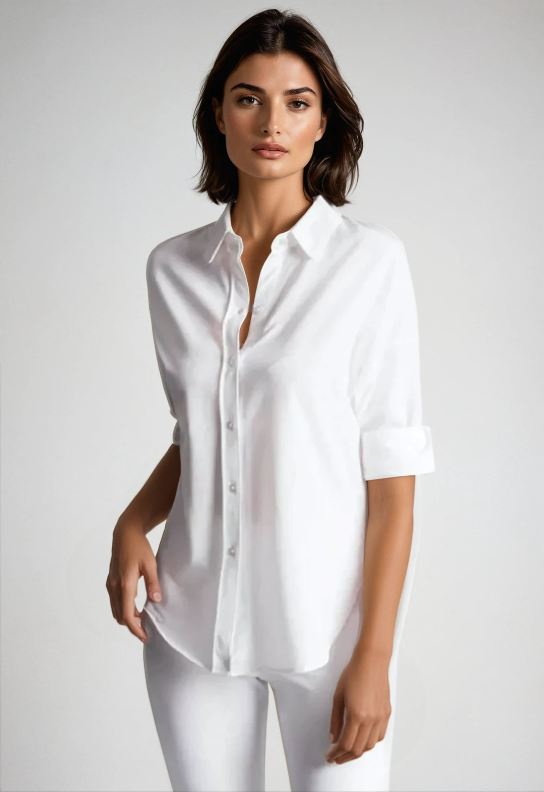 Ex-Boyfriend Shirt-SHIRTS & BLOUSES-BUKI-White-S/M-Buki