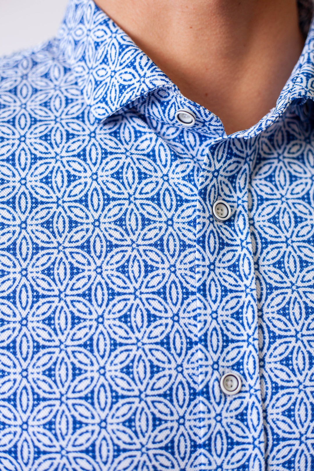 Field Day Short Sleeve Shirt with Flower image detail