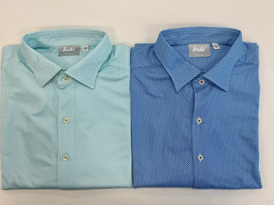 Studio Dot Long Sleeve Tech Shirt - Teal