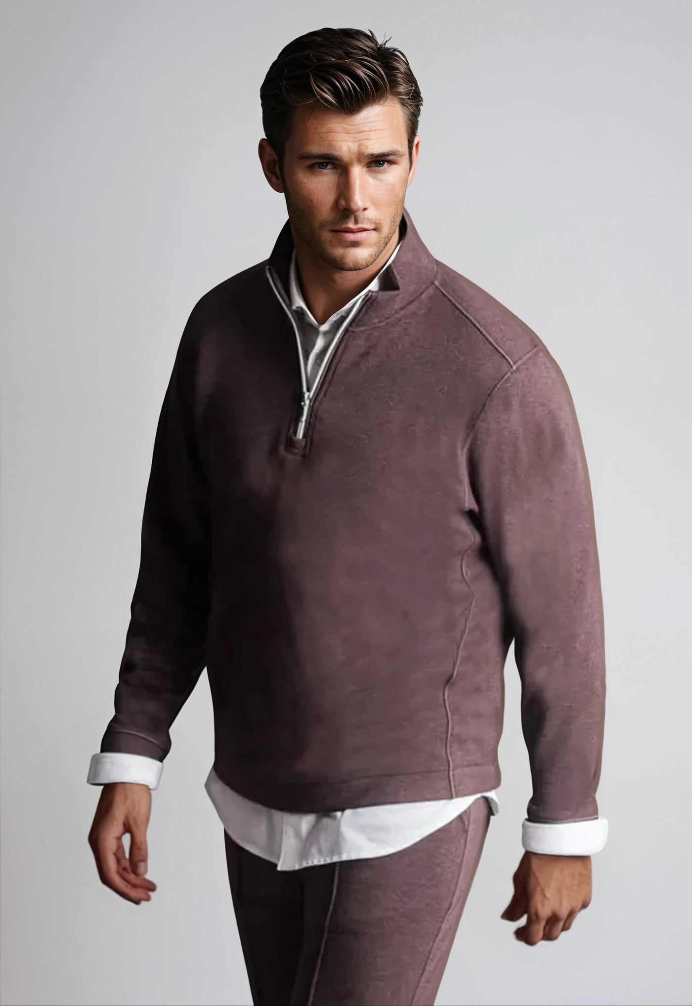 Game Day Suit Matching Set-SWEATSUITS-BUKI-S-Espresso-Buki