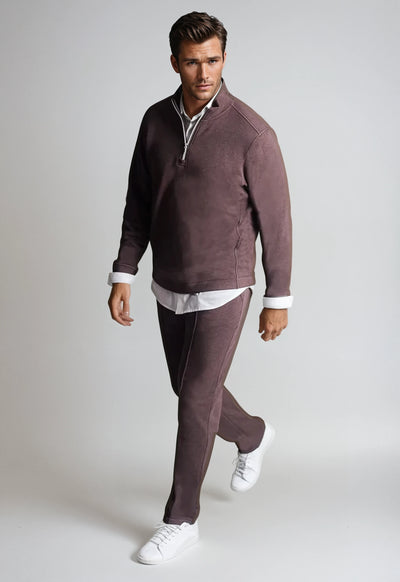 Game Day Suit Matching Set-SWEATSUITS-BUKI-S-Espresso-Buki