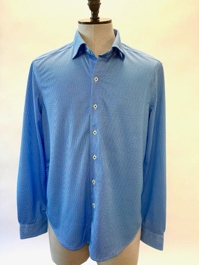 Studio Dot Long Sleeve Tech Shirt - Blue