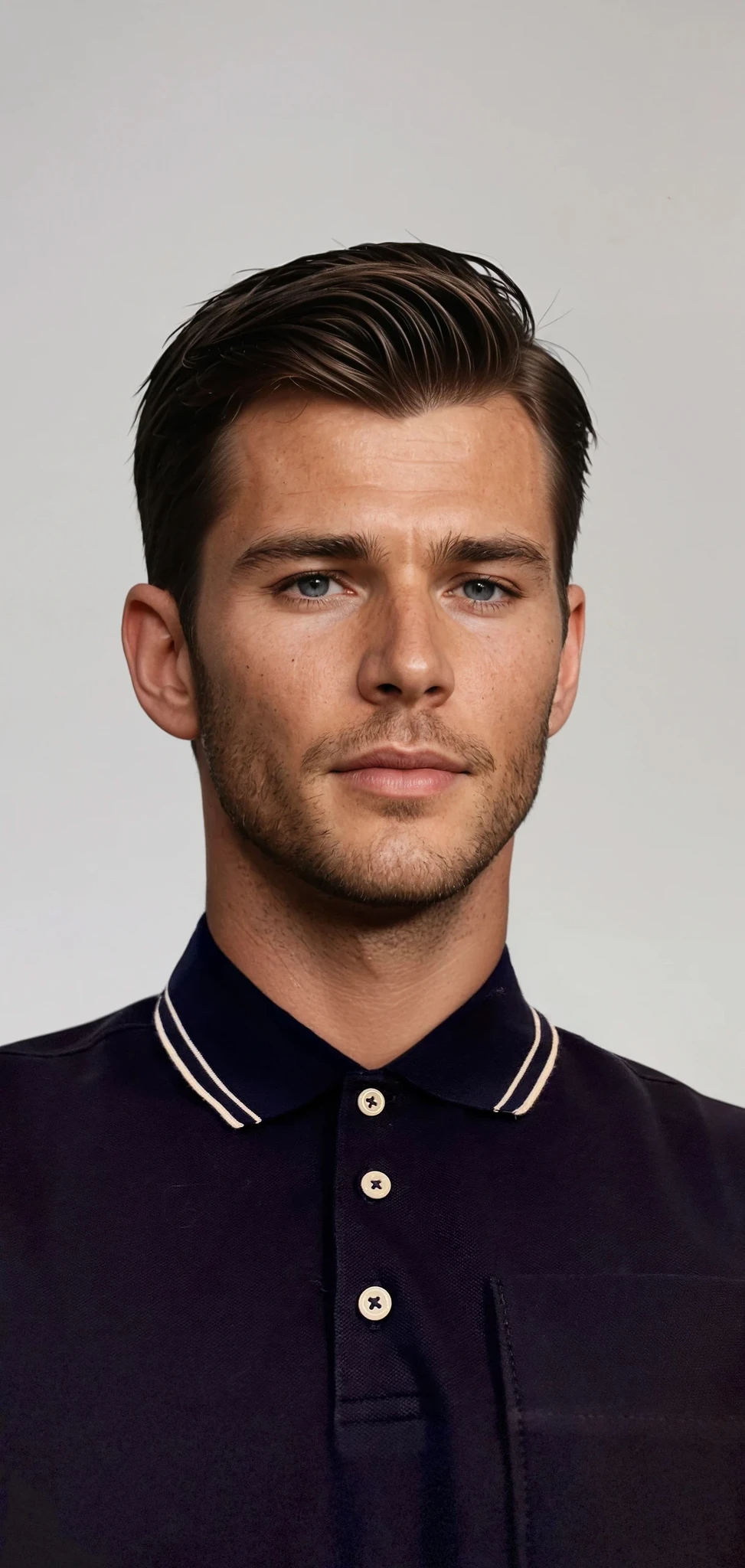 Pocket Polo Shirt - Navy-POLO SHIRTS-BUKI-Navy-M-Buki