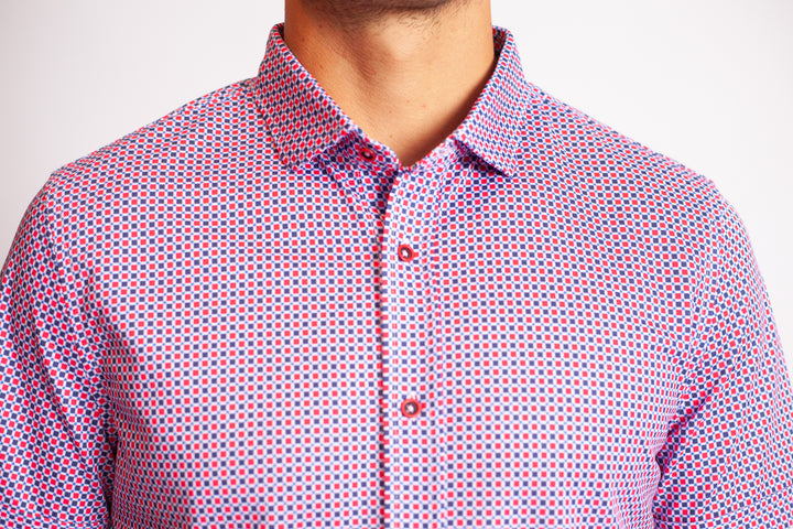 Jagger Short Sleeve Tech Shirt-SHORT SLEEVE SHIRTS-BUKI-M-Berry-Buki
