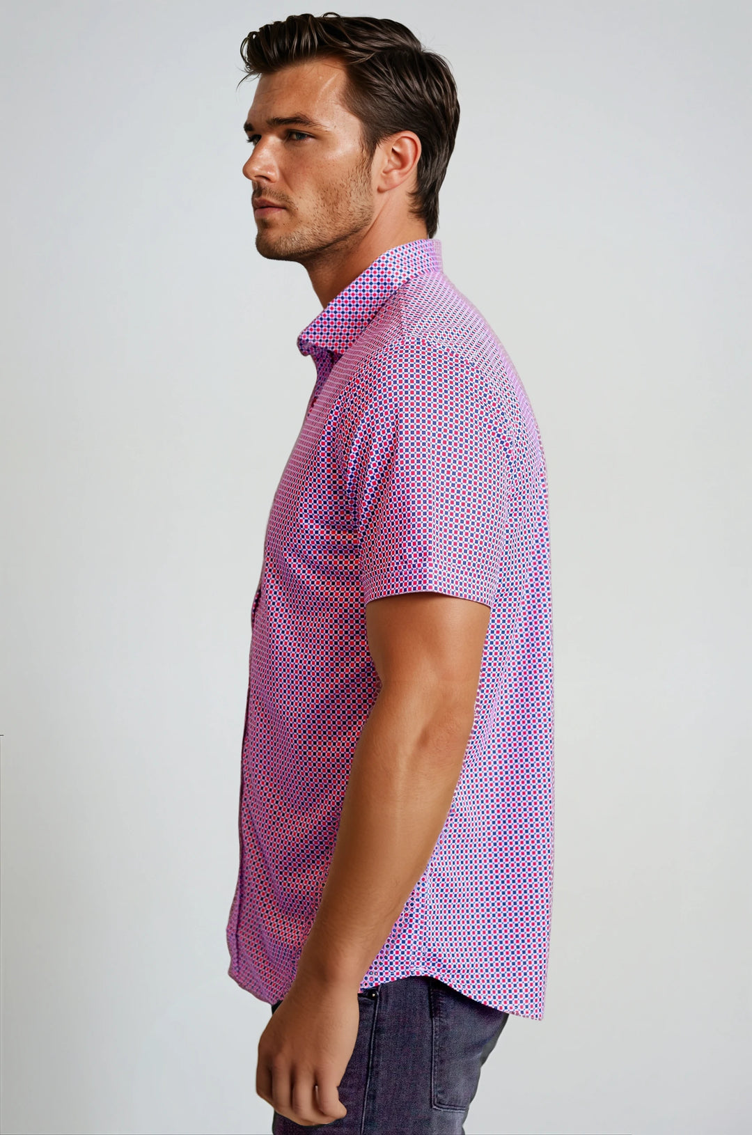 Jagger Short Sleeve Tech Shirt-SHORT SLEEVE SHIRTS-BUKI-M-Berry-Buki