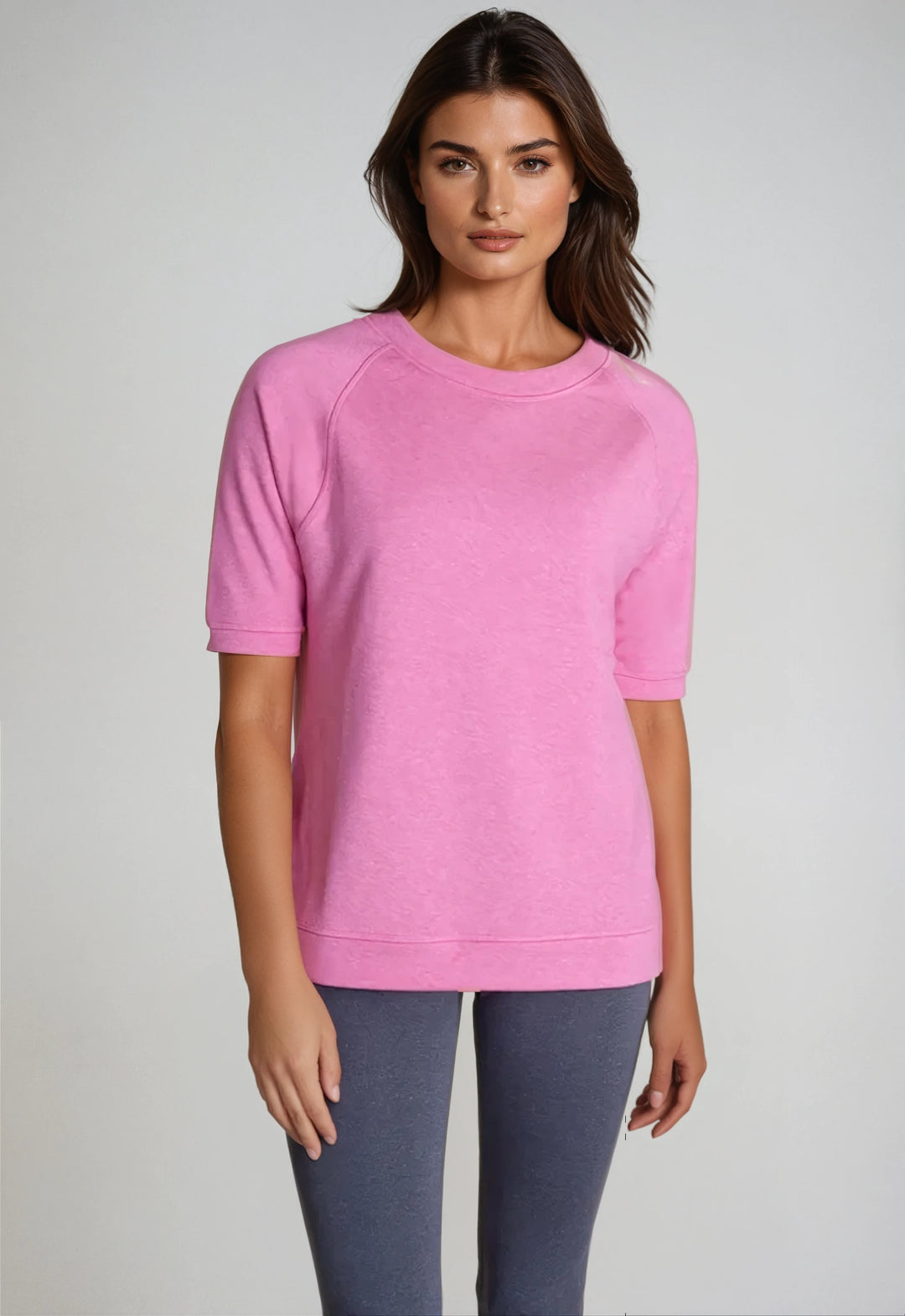 Lounger Crew Sweatshirt 2.0-SWEATSHIRTS-BUKI-XS-Berry Pink-Buki