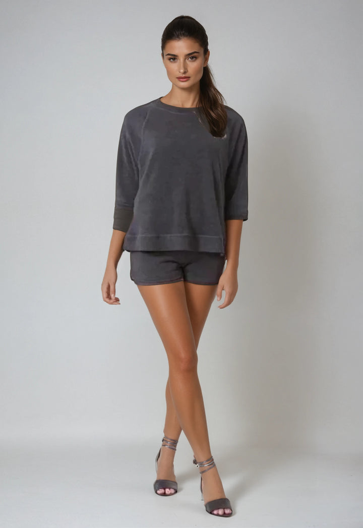 Lounger Crew Sweatshirt-SWEATSHIRTS-BUKI-S/M-Buki