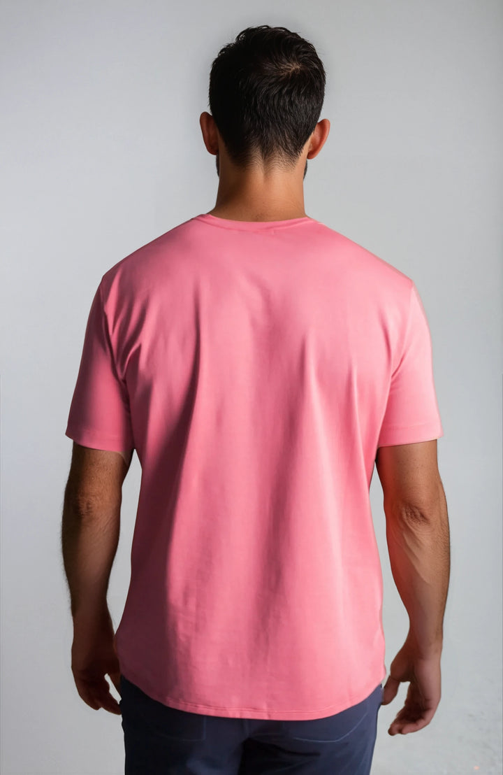 Buki + CINQO Crew Neck T-Shirt Slate Rose-T-SHIRTS-BUKI-S-Buki