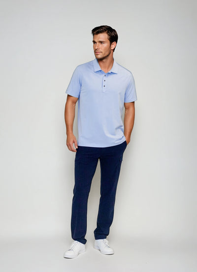 Buki + CINQO Polo - Cool Blue