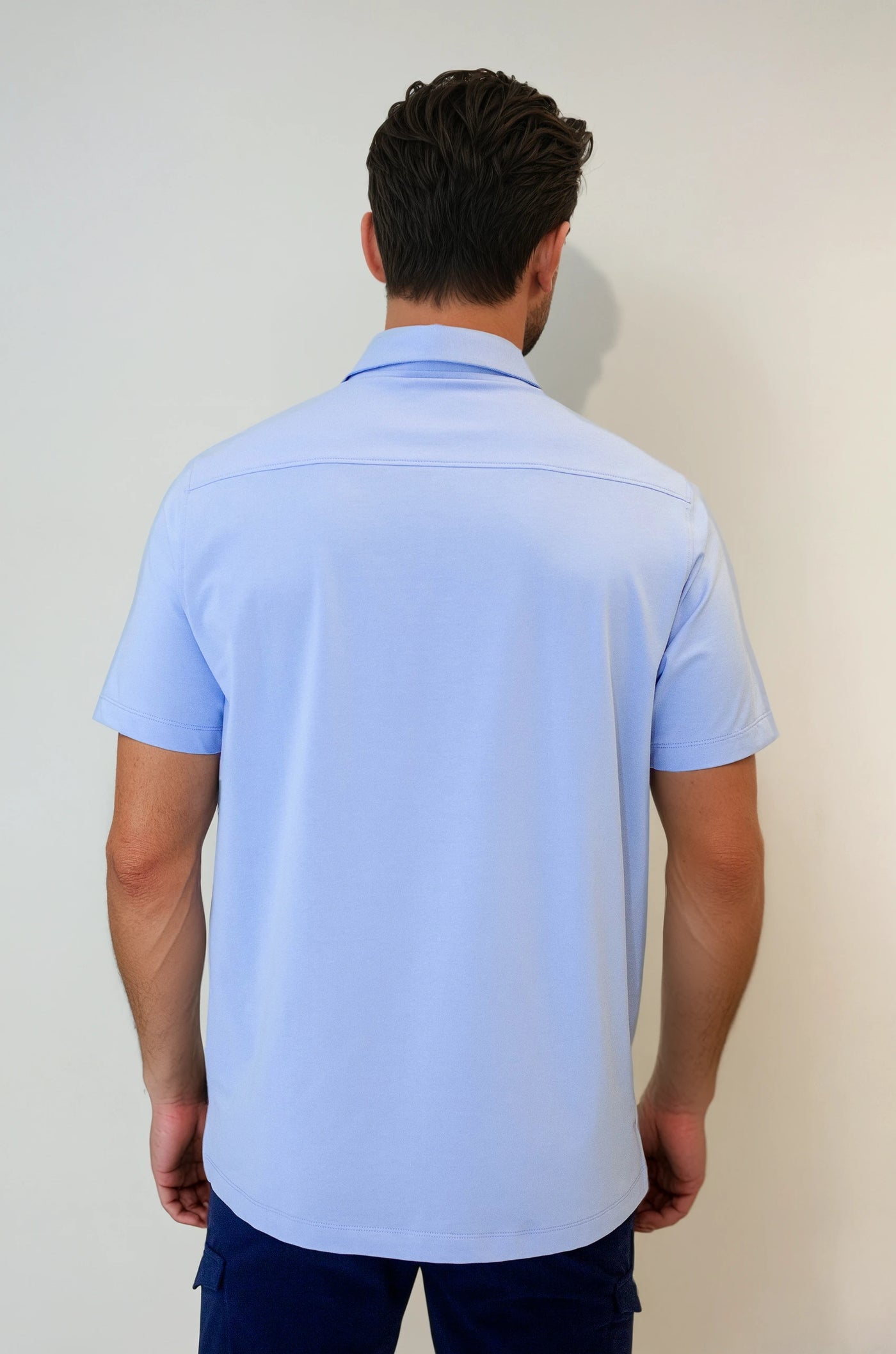 Buki + CINQO Polo - Cool Blue