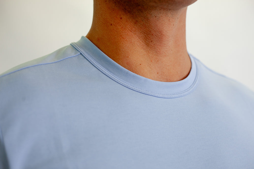 Buki Cinqo Tech Tee - French Blue-T-SHIRTS-BUKI-M-French Blue-Buki