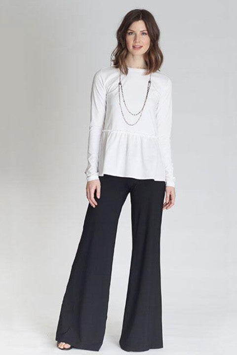 Marta Wide Leg Pant-PANTS-BUKI-XS-Black-Buki