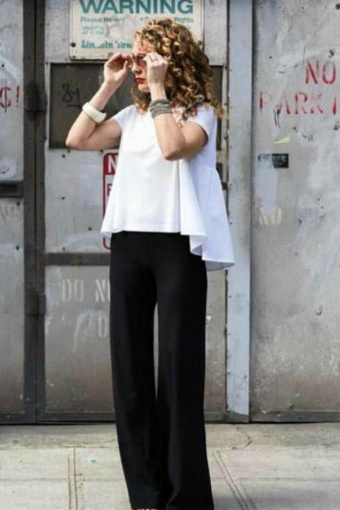 Marta Wide Leg Pant-PANTS-BUKI-XS-Black-Buki