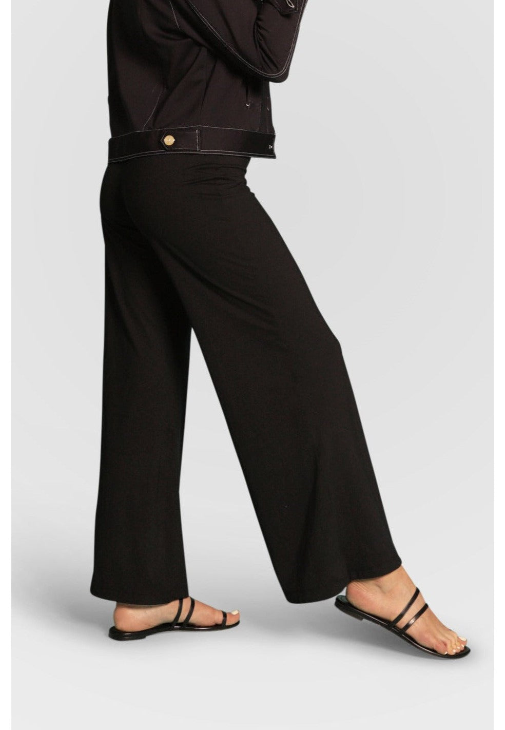 Marta Wide Leg Pant-PANTS-BUKI-XS-Black-Buki