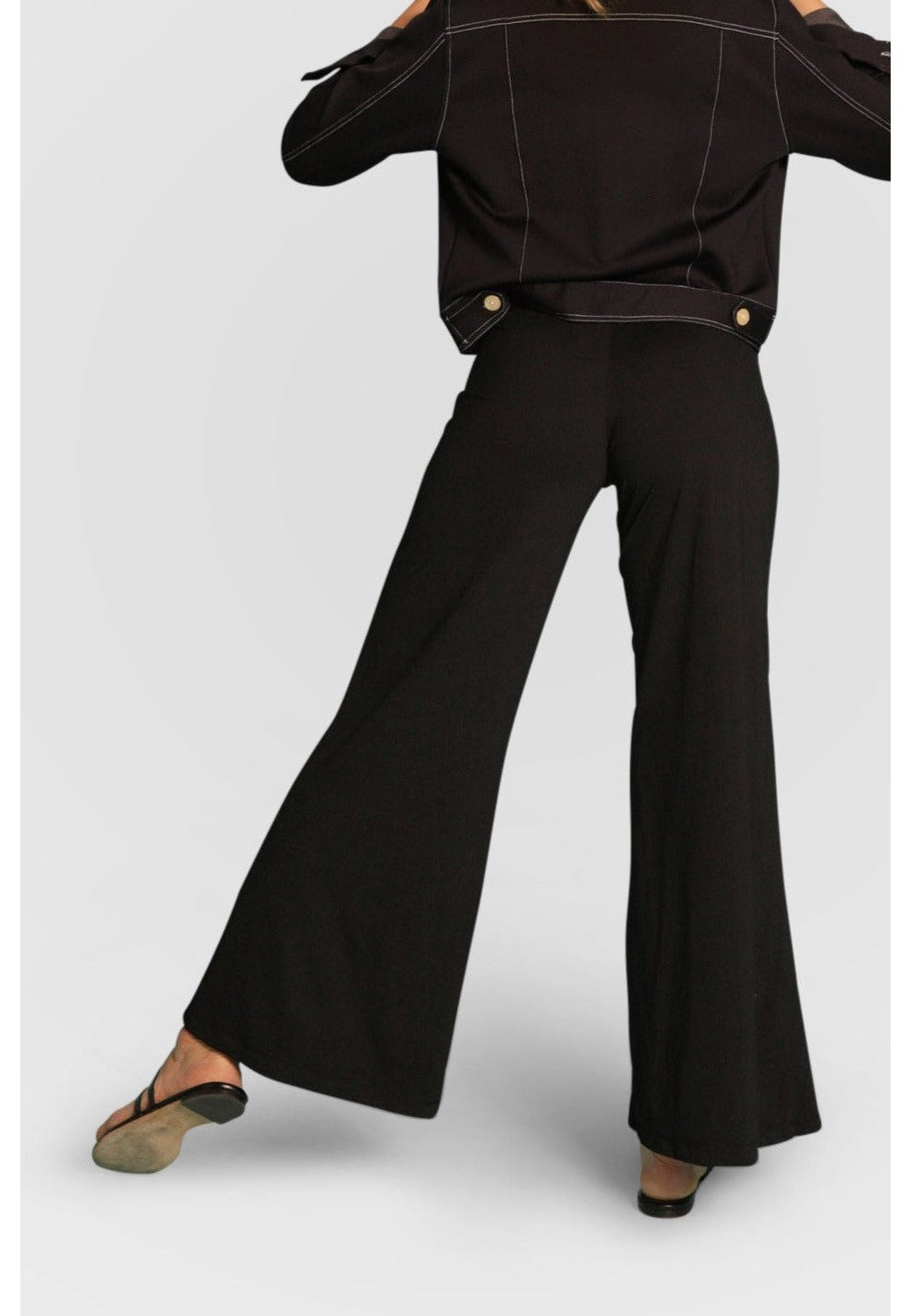 Marta Wide Leg Pant-PANTS-BUKI-XS-Black-Buki