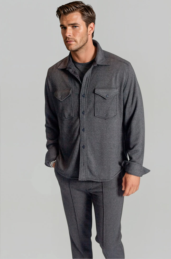 Ticket-to-Comfort Matching Set-OUTFIT SETS-BUKI-L-Charcoal Grey-Buki