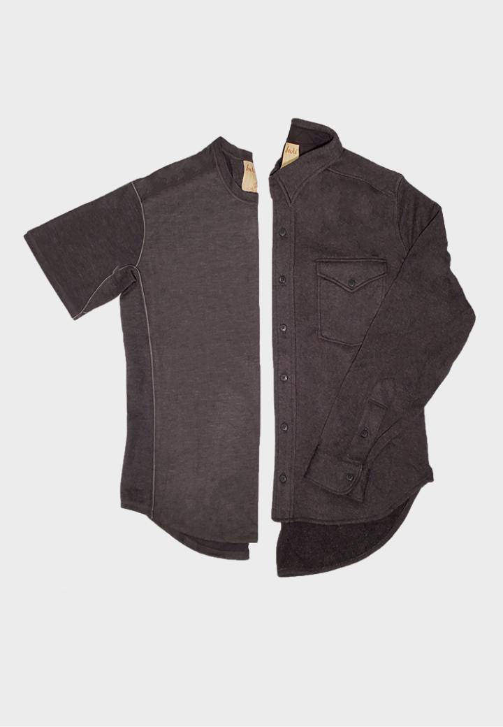 Ticket-to-Comfort Matching Set-OUTFIT SETS-BUKI-M-Charcoal Grey-Buki