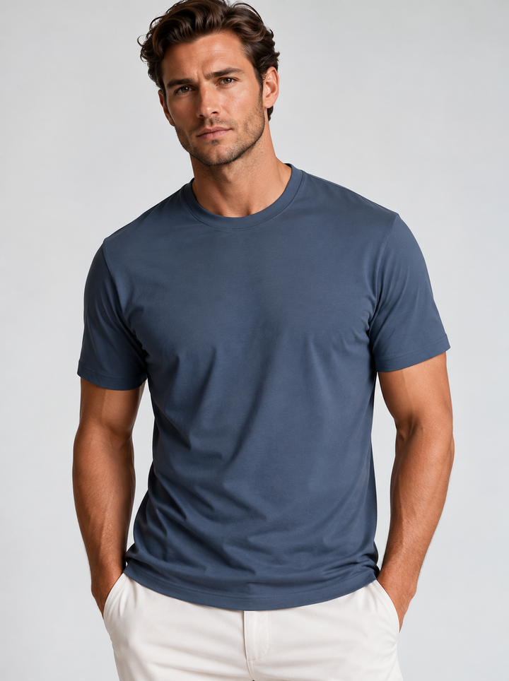 Buki State of the Art Supima T shirt Blue Night L