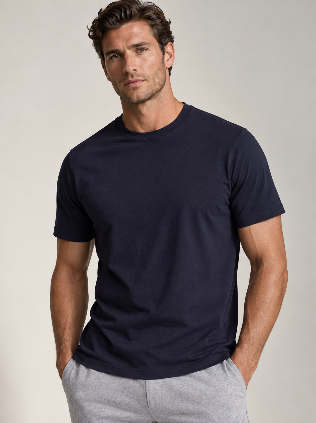 Buki Crew Neck T-Shirt - Black-T-SHIRTS-BUKI-L-BLACK-Buki