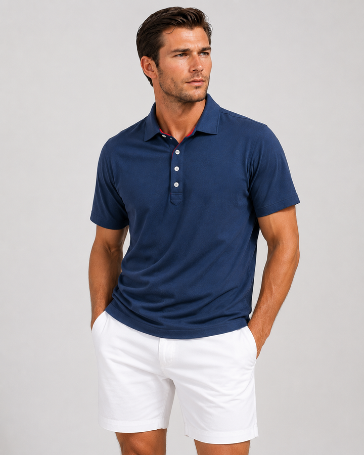 Buki + CINQO Polo - Navy-POLO SHIRTS-BUKI-M-Navy-Buki