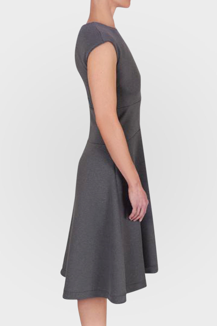 Neo-Tech A-Line Dress-DRESSES-BUKI-XS-Buki