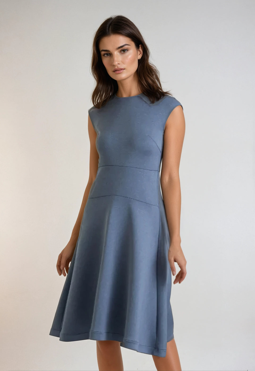 Neo-Tech A-Line Dress-DRESSES-BUKI-XS-Buki