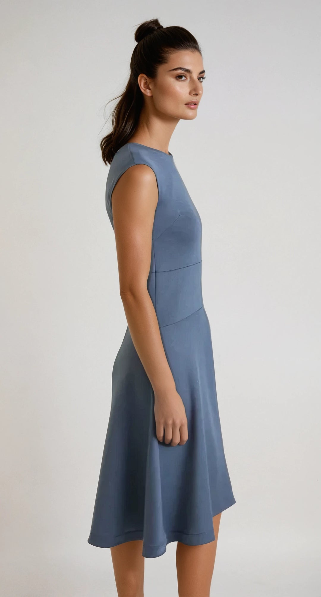 Neo-Tech A-Line Dress-DRESSES-BUKI-XS-Buki