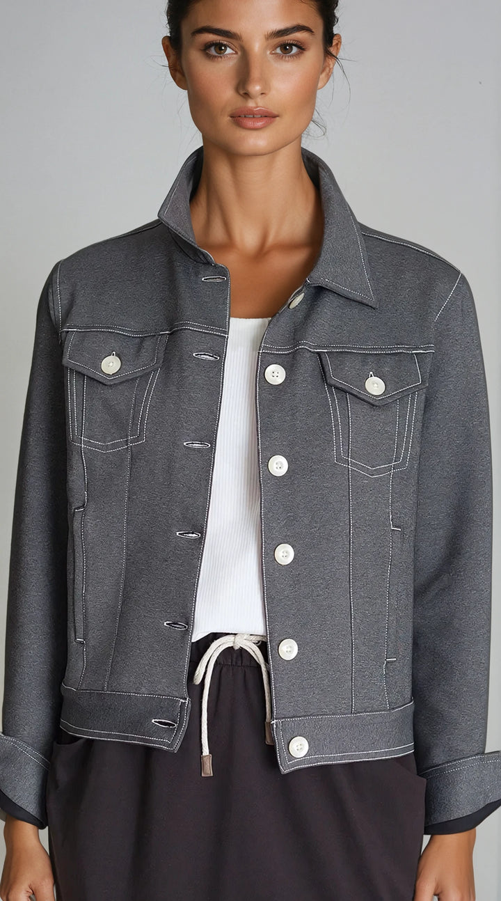 Neo-Tech Jacket - Charcoal Grey-JACKETS-BUKI-XS-Charcoal Grey-Buki