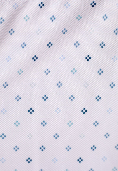 Newport Ditsy Long Sleeve Tech Shirt-Short Sleeve Shirts-Buki-detail