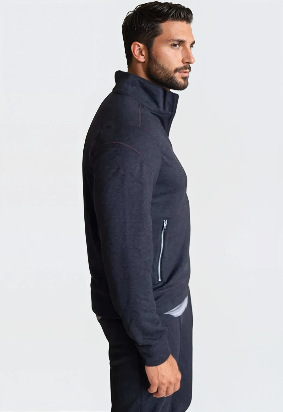 Power Suit Matching Set - Full Zip Sweatshirt & Sweatpant-OUTFIT SETS-BUKI-S-Espresso-Buki