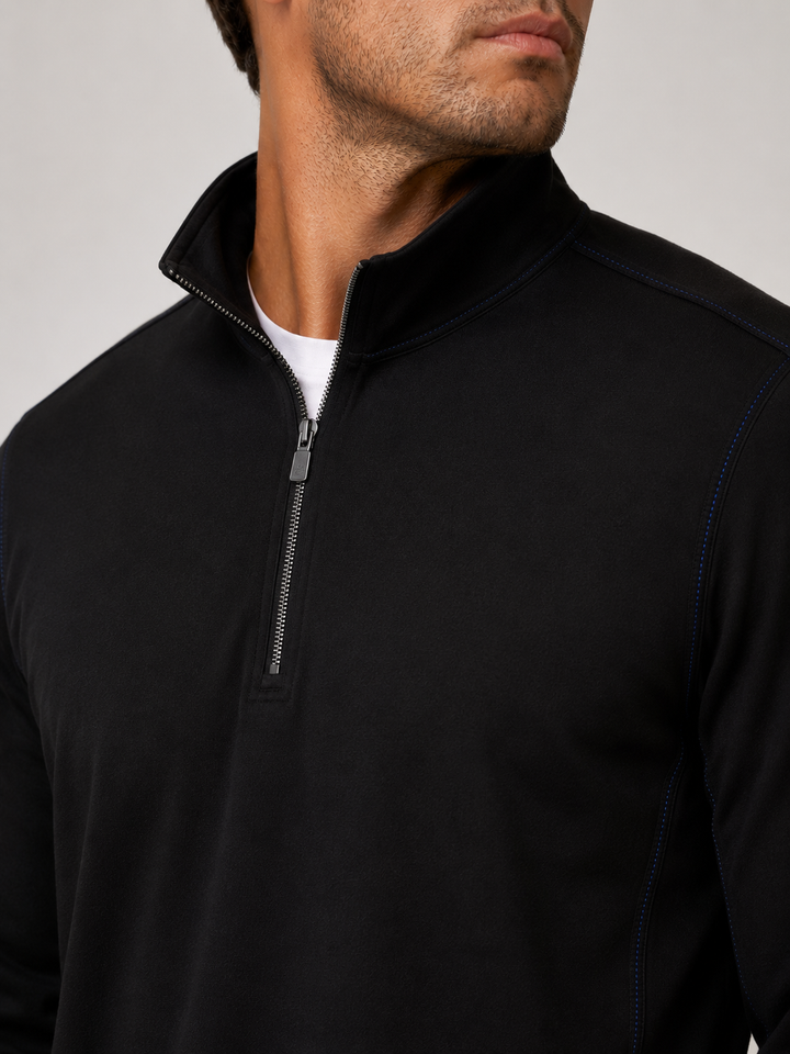 Buki Cinqo Quarter Zip Detail Stitching