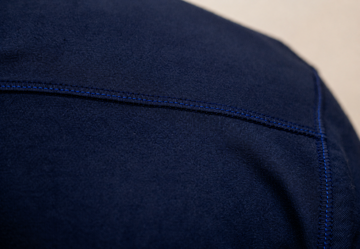 Cinqo Travel Half Zip - Navy-ZIP SWEATSHIRTS-BUKI-M-Navy-Buki