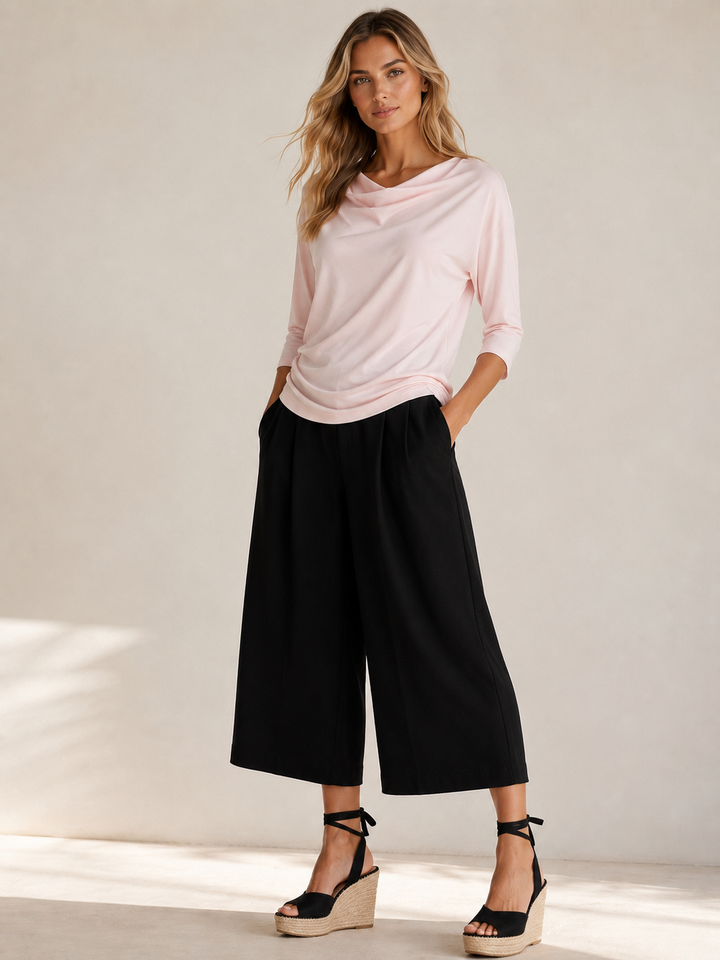 Resort Crop Pant-PANTS-BUKI-XS-Buki with Bon Voage in Pink