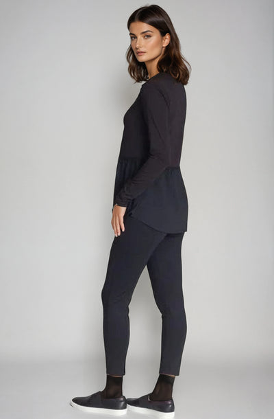 Rise & Shine Legging Pant (Black)-Pants-Buki-side