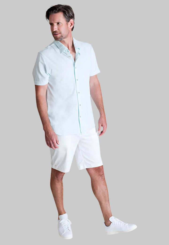 Single Shot SS Shirt-Short Sleeve Shirts-Buki-lightblue