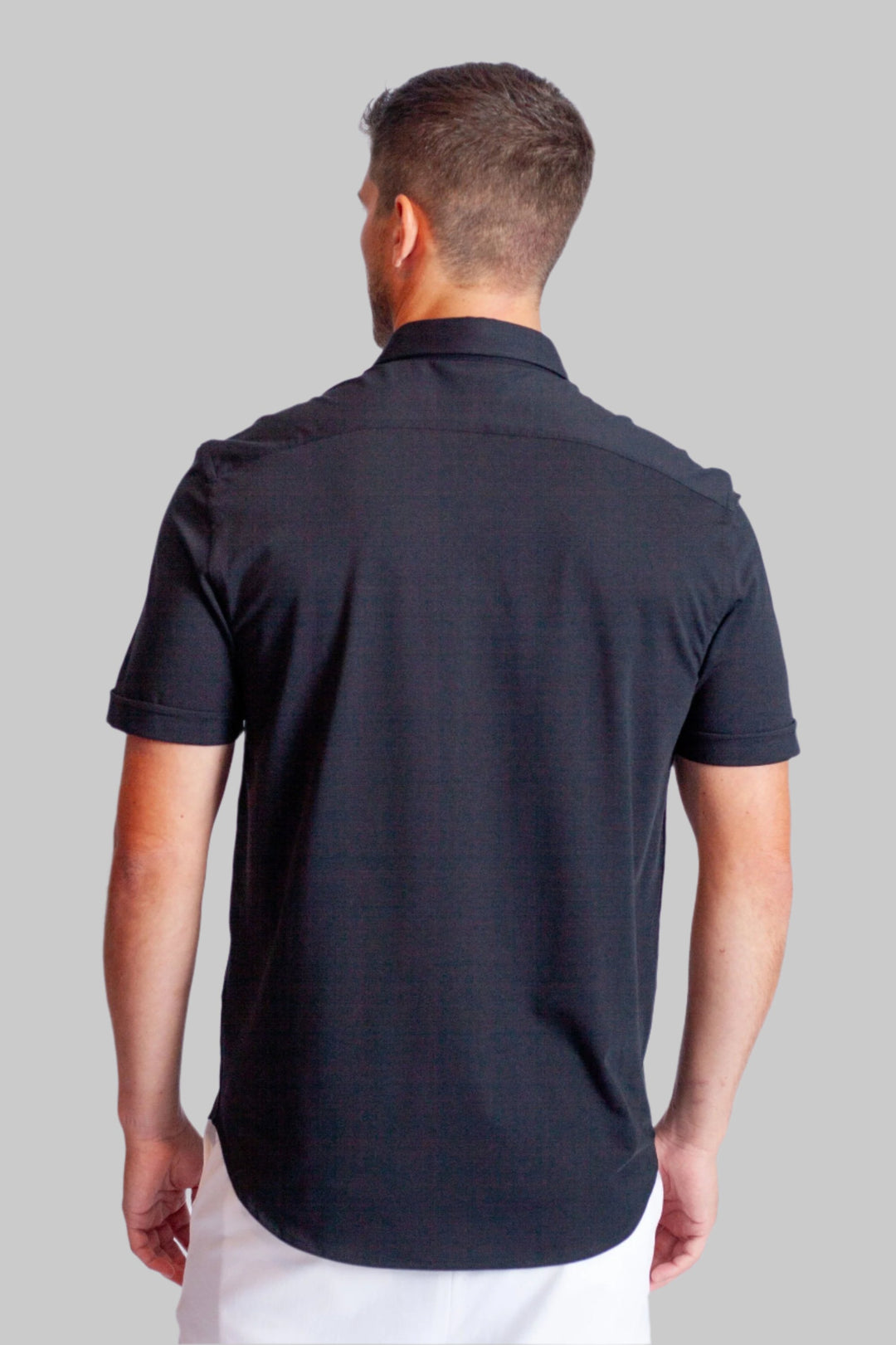 Buki + CINQO 'Single Shot' Short Sleeve Tech Shirt - Black-SHORT SLEEVE SHIRTS-BUKI-M-Black-Buki
