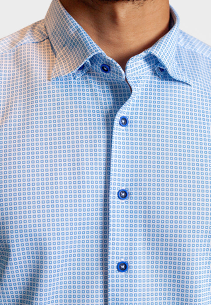 Square Up Long Sleeve Tech Shirt-LONG SLEEVE SHIRTS-BUKI-M-Cool Blue-Buki