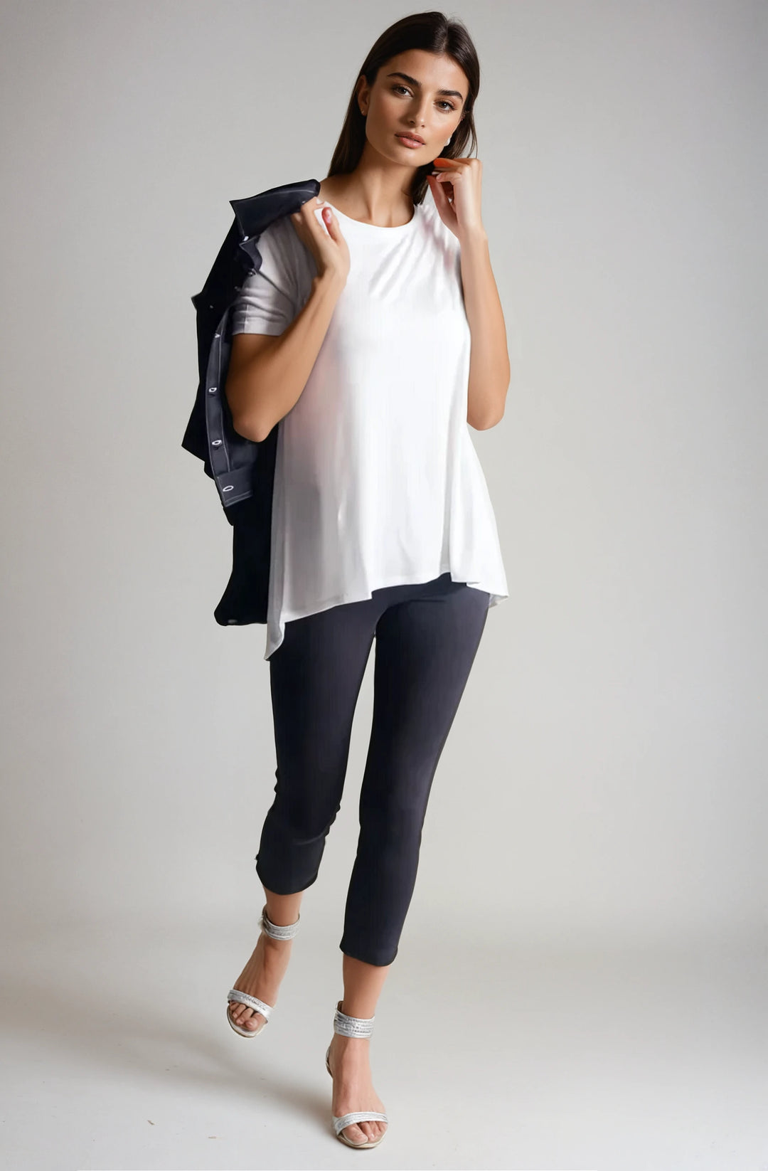 Straight Skinny Legging Pant-LEGGINGS-BUKI-XS-Black-Buki