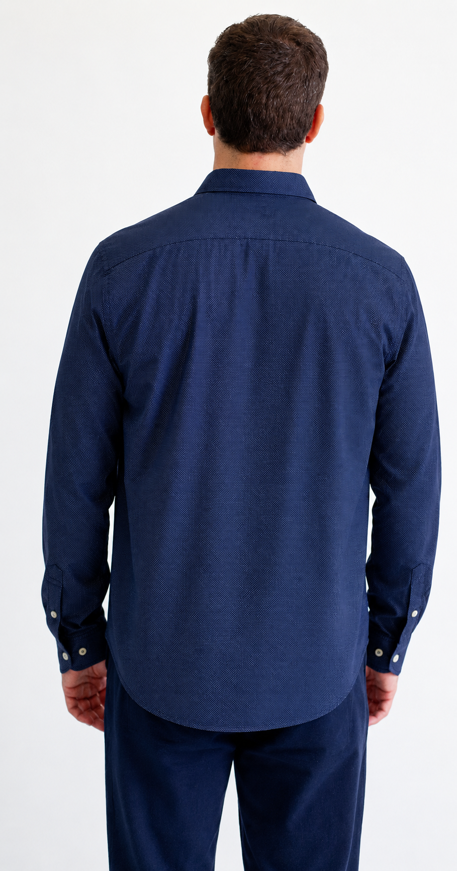 Studio Dot Dress Shirt 2-Pack - Navy/Teal-OUTFIT SETS-BUKI-M-Buki
