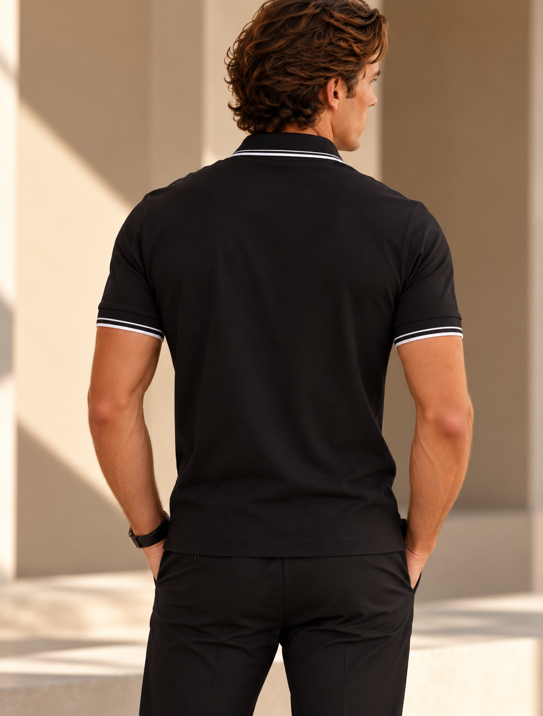 Buki Happy Polo from the back L