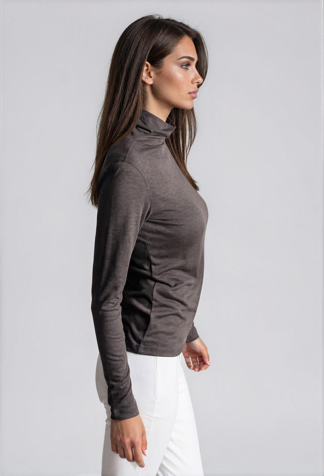 Take-Out Turtleneck Shirt-SHIRTS &amp; BLOUSES-BUKI-XS-Wine-Buki