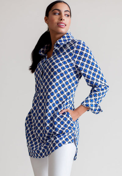 Terrace Tunic Shirt-Tunics-Buki