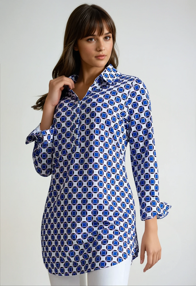 Terrace Tunic Shirt-SHIRTS & BLOUSES-BUKI-XS-Buki