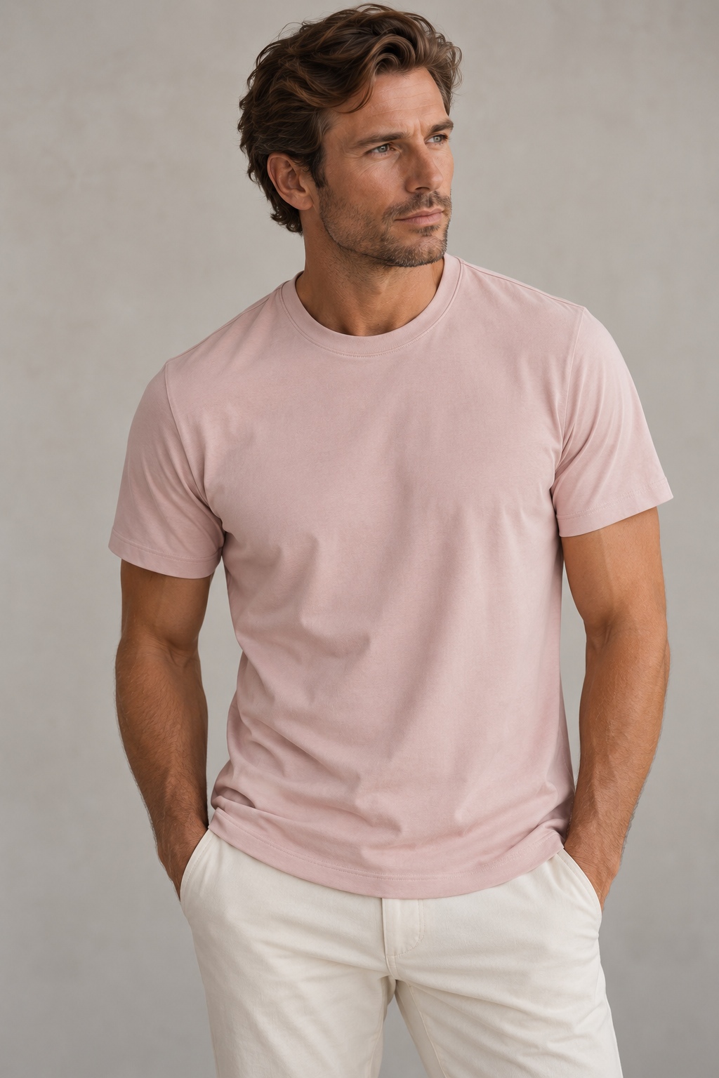 Buki Cinqo Tech Tee - Dusty Rose-T-SHIRTS-BUKI-L-DUSTY ROSE-Buki